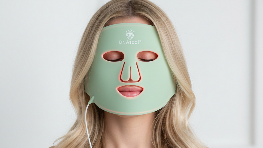 LED Infrarotlicht Gesichtsmaske