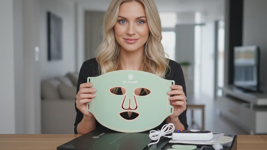 LED Infrarotlicht Gesichtsmaske